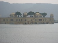 The translation of this name is "Water Palace". I can't recall if it is functioning as a hotel or something else at the moment. In the city of Udaipur, there is another hotel in the middle of a lake.